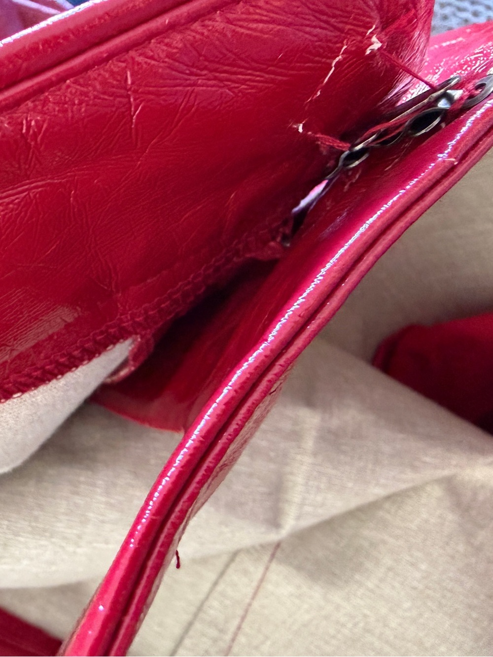 Princess Polly Madi Pu Pant Red - Picture 6 of 6